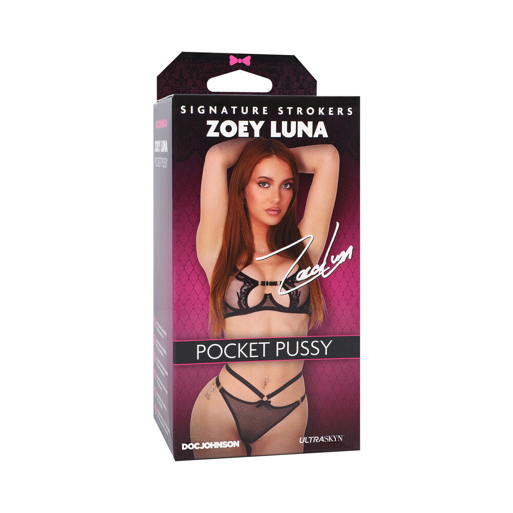 Signature Strokers ULTRASKYN Pocket Pussy - Zoey Luna, Vanilla