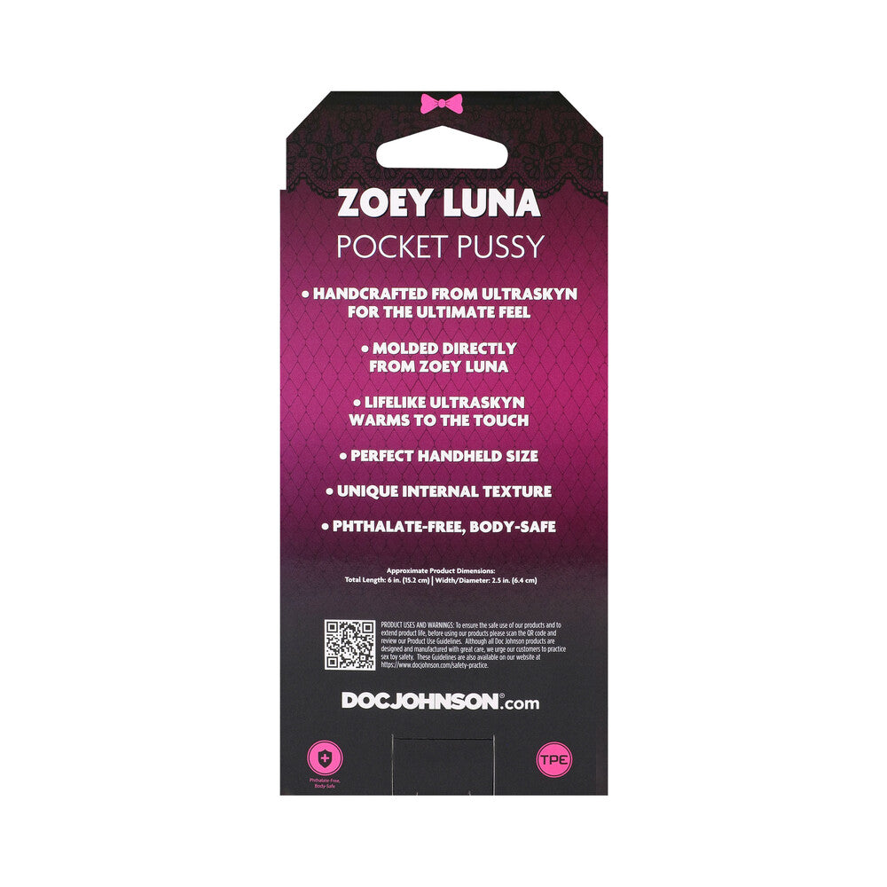 Signature Strokers ULTRASKYN Pocket Pussy - Zoey Luna, Vanilla