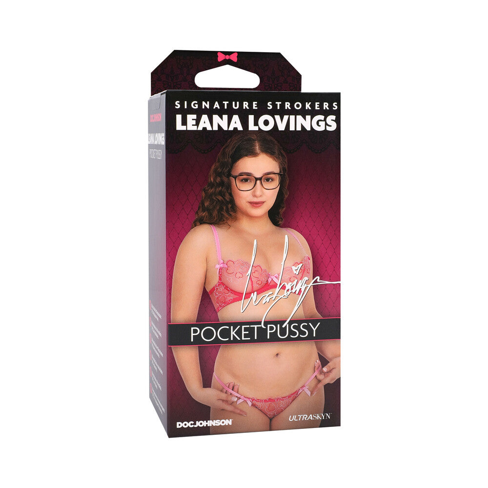 Signature Strokers ULTRASKYN Pocket Pussy - Leana Lovings, Vanilla