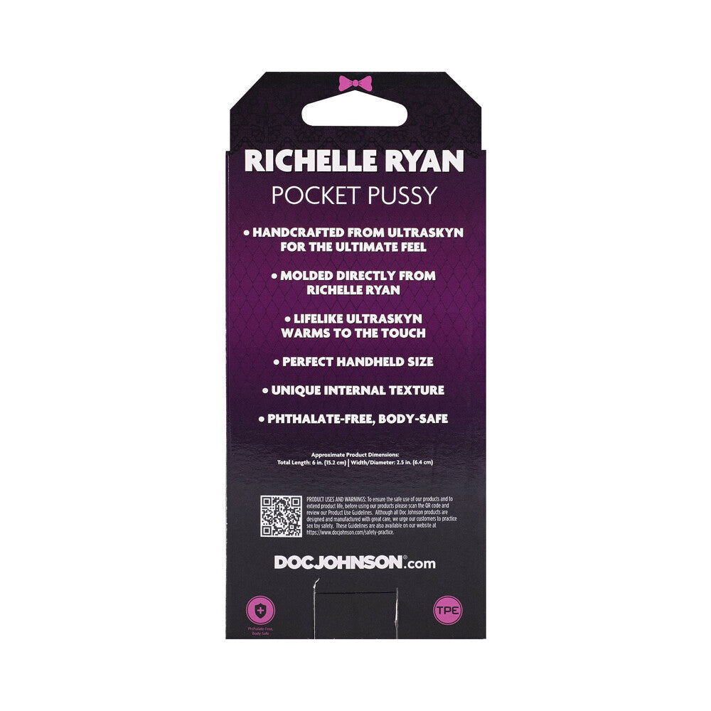 Signature Strokers ULTRASKYN Pocket Pussy - Richelle Ryan, Vanilla