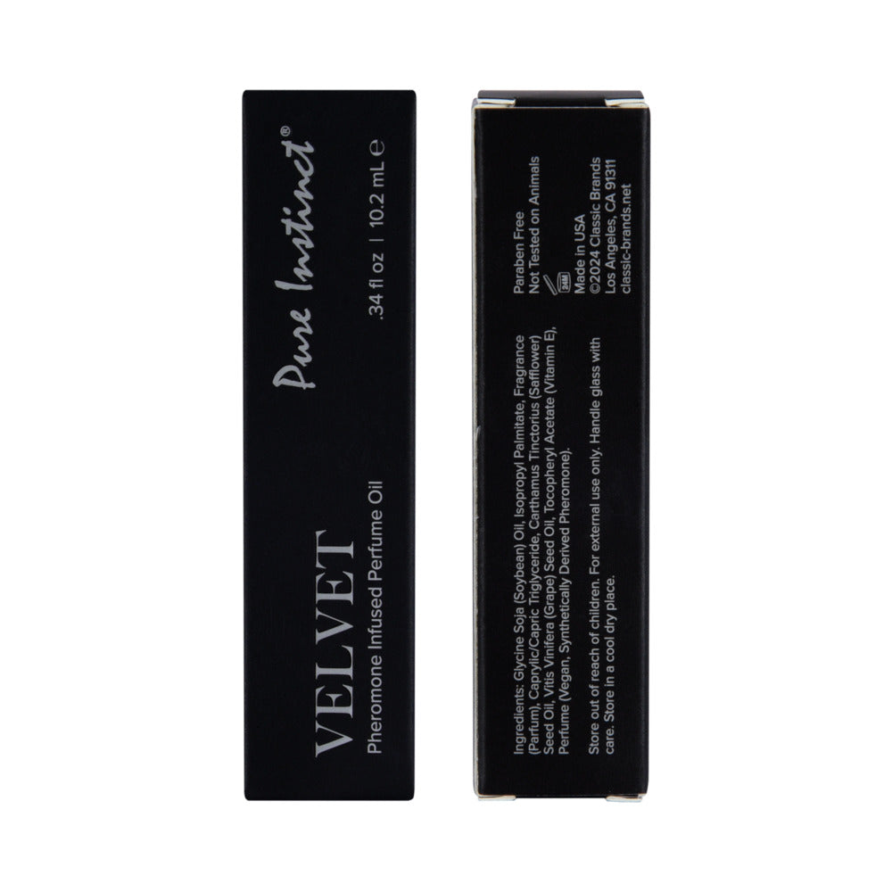 Pure Instinct Signature Collection Pheromone Perfume Roll On-Velvet