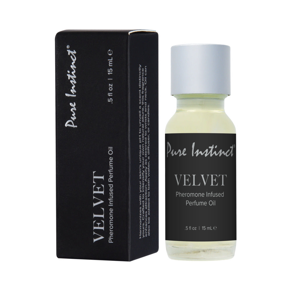 Pure Instinct Signature Collection Pheromone Perfume Oil-Velvet 15ml