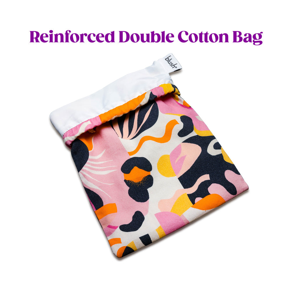 The Collection Cotton Toy Bag-Burst