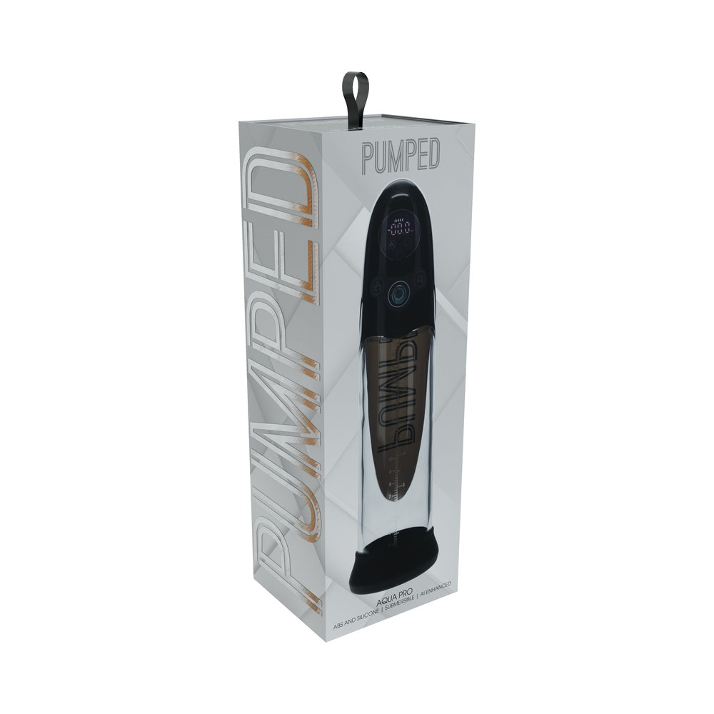 Shots Pumped Aqua-Pro Penis Pump - Gray