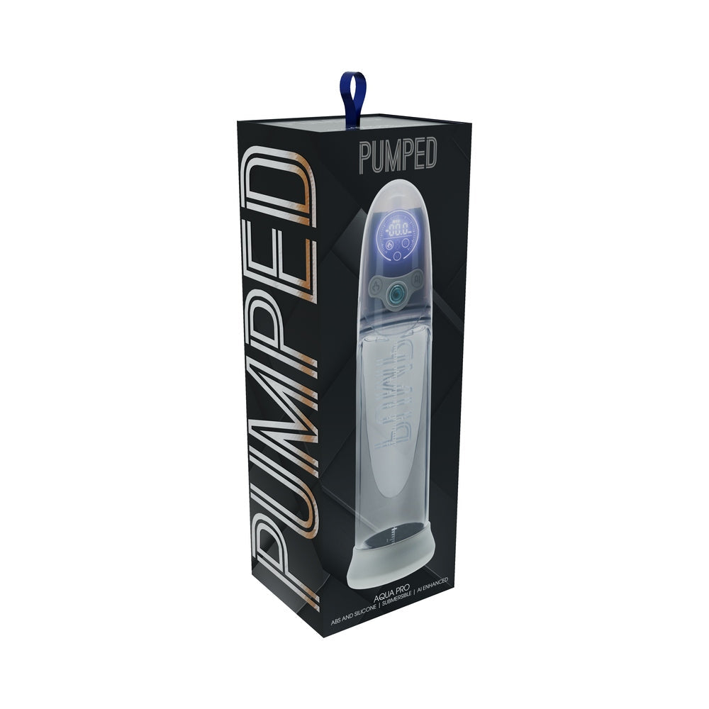 Shots Pumped Aqua-Pro Penis Pump - Black