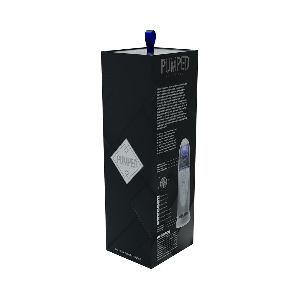 Shots Pumped Aqua-Pro Penis Pump - Black