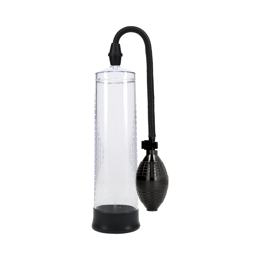 Shots Pumped Basic Pump 1 Water Resistant Penis Pump - Translucent