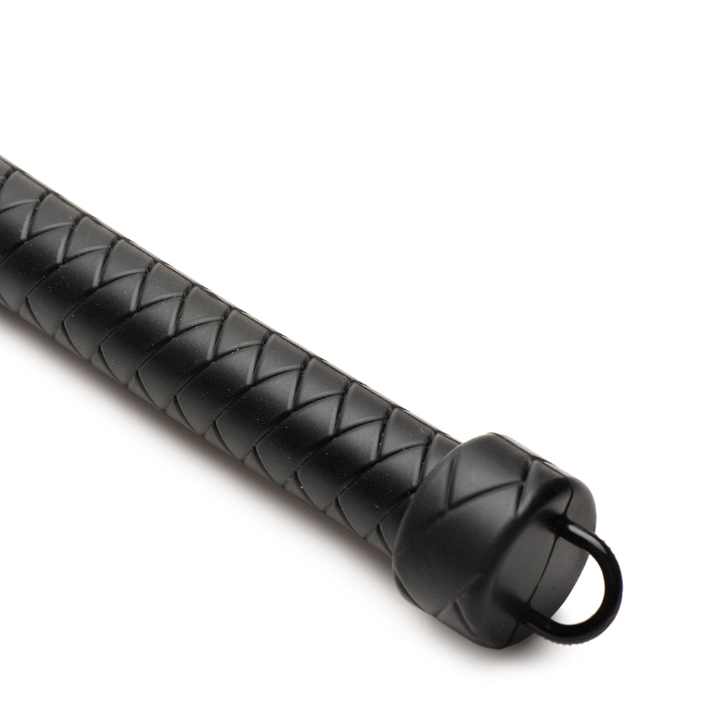 Master Series Viper Tail Silicone Whip - Black