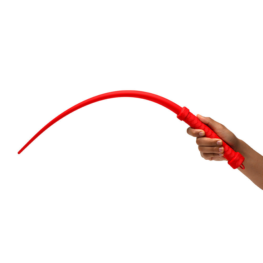 Master Series Viper Tail Silicone Whip - Red