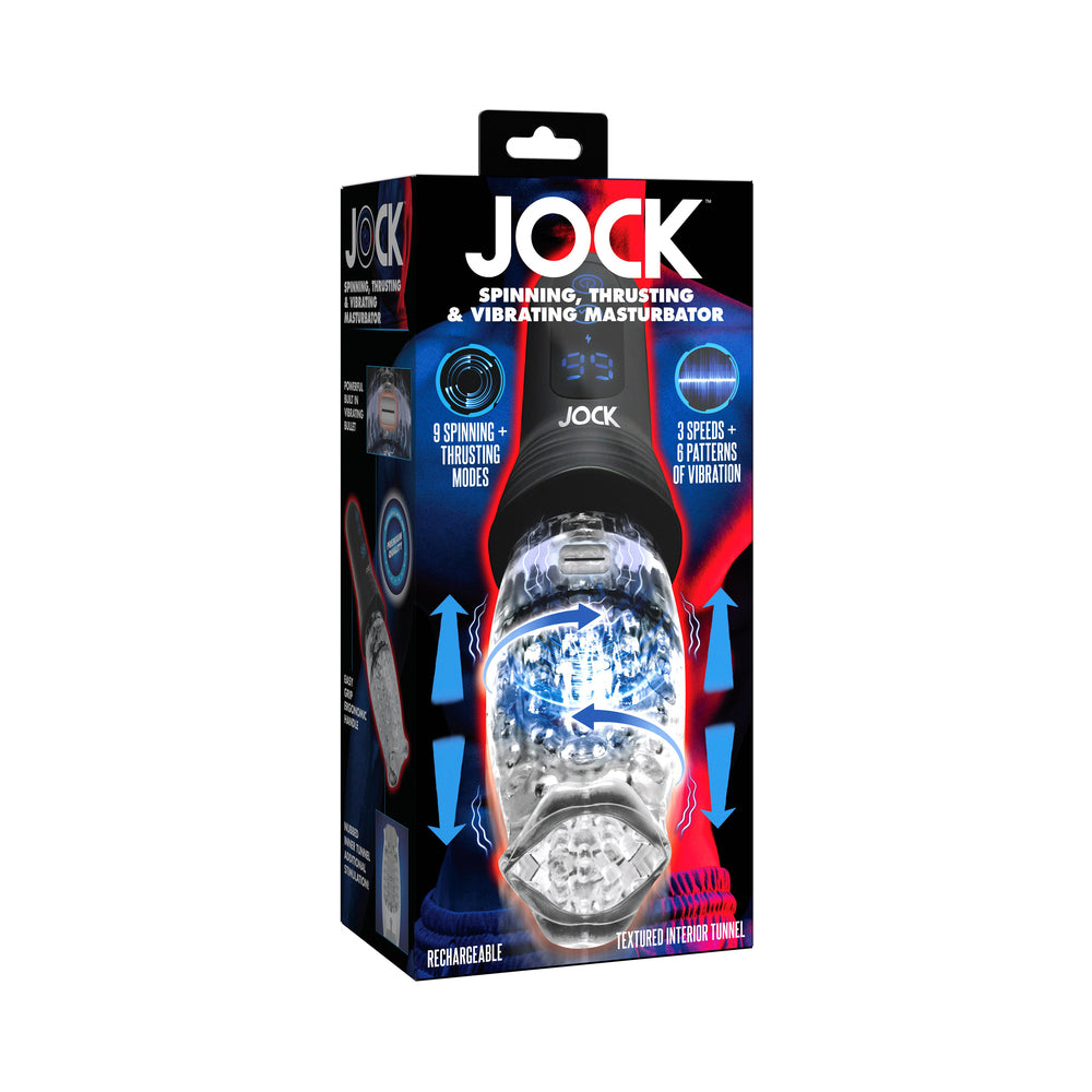 Curve Novelties Jock Spinning & Thrusting Masturbator