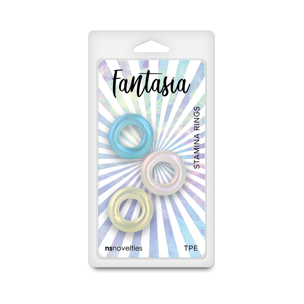 Fantasia Stamina Cock Rings - Multi Color