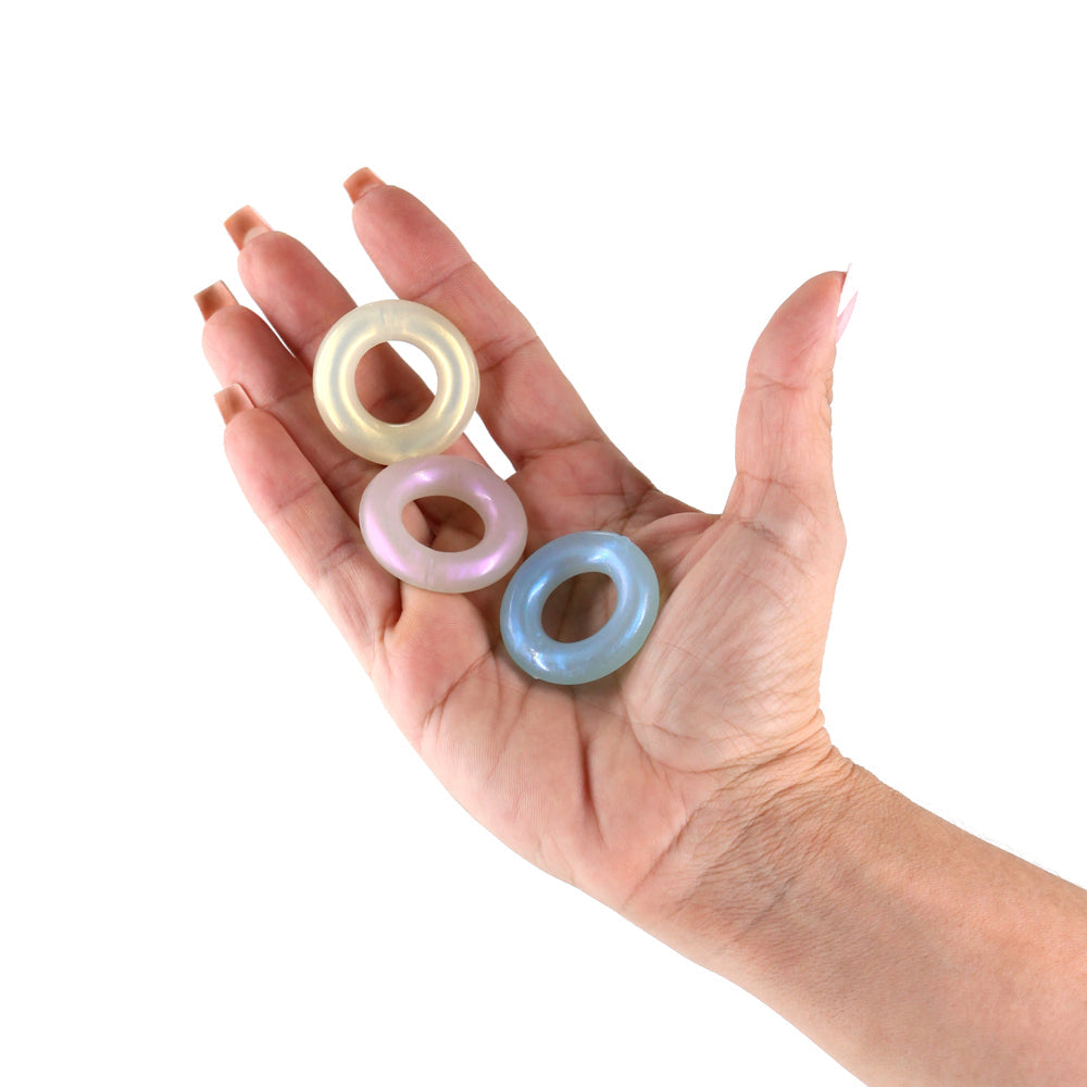 Fantasia Stamina Cock Rings - Multi Color