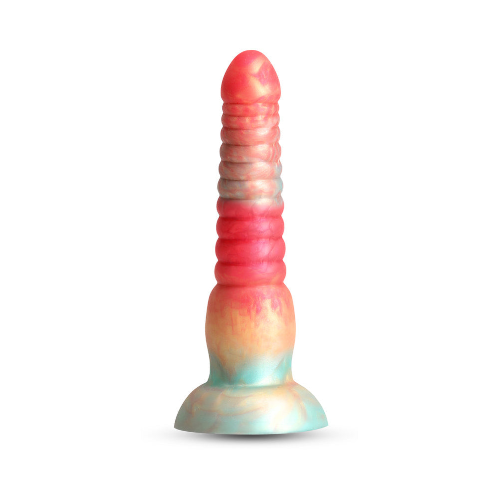 Colours Stacked 6" Dildo - Red/Gold