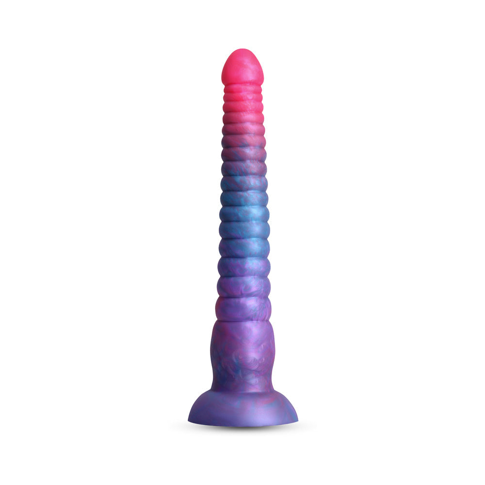 Colours Stacked 9" Dildo - Pink/Blue