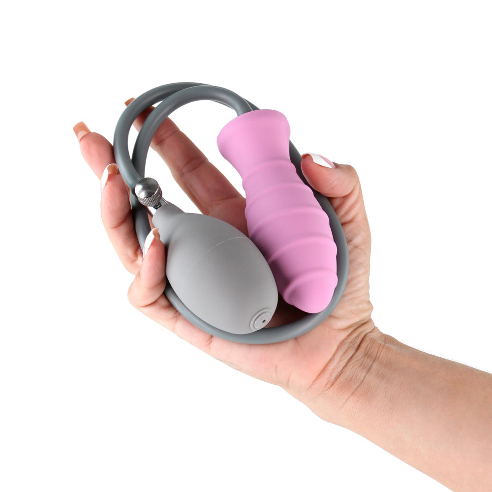 INYA Inflataplay Inflatable Anal Plug - Pink
