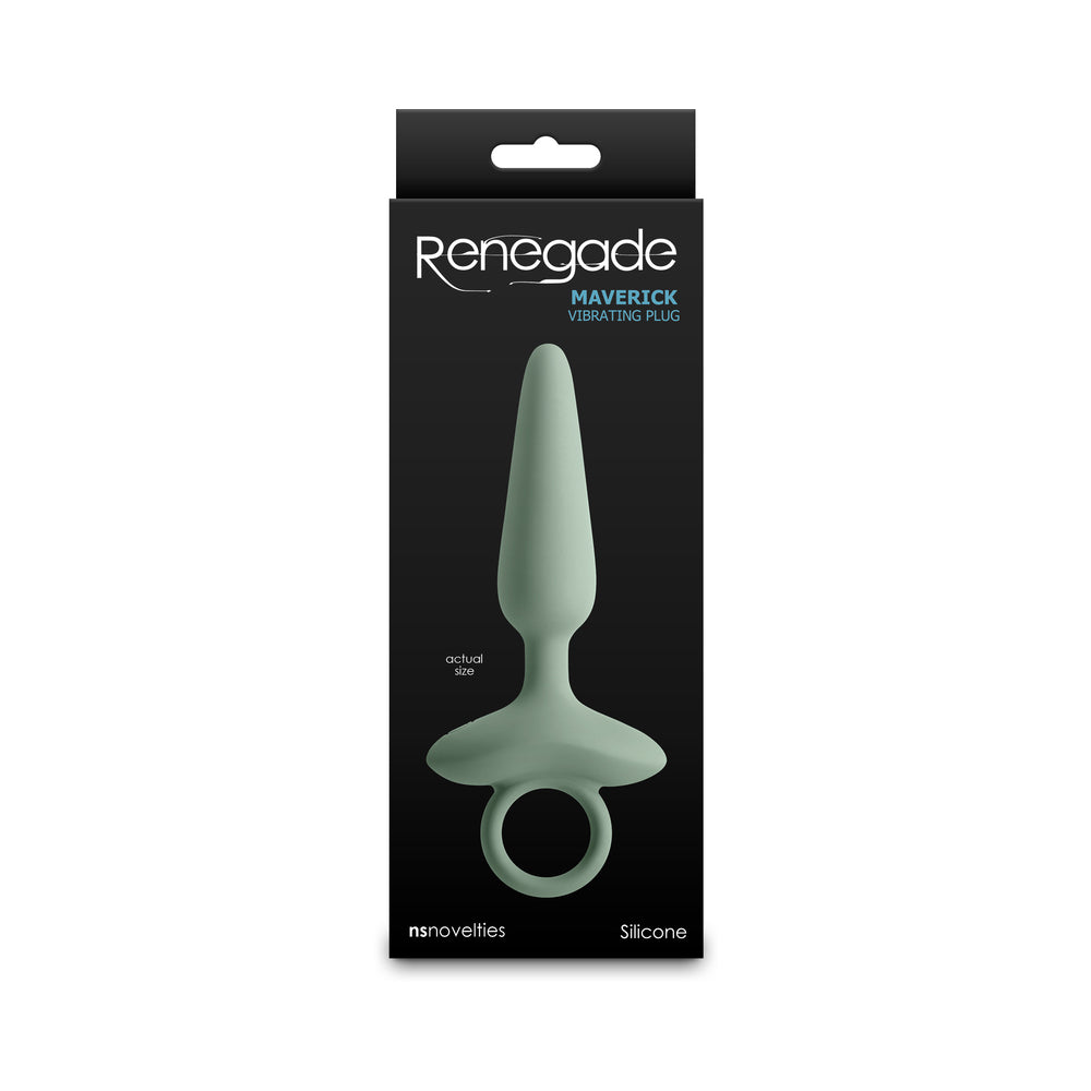 Renegade Maverick Vibrating Anal Plug - Sage