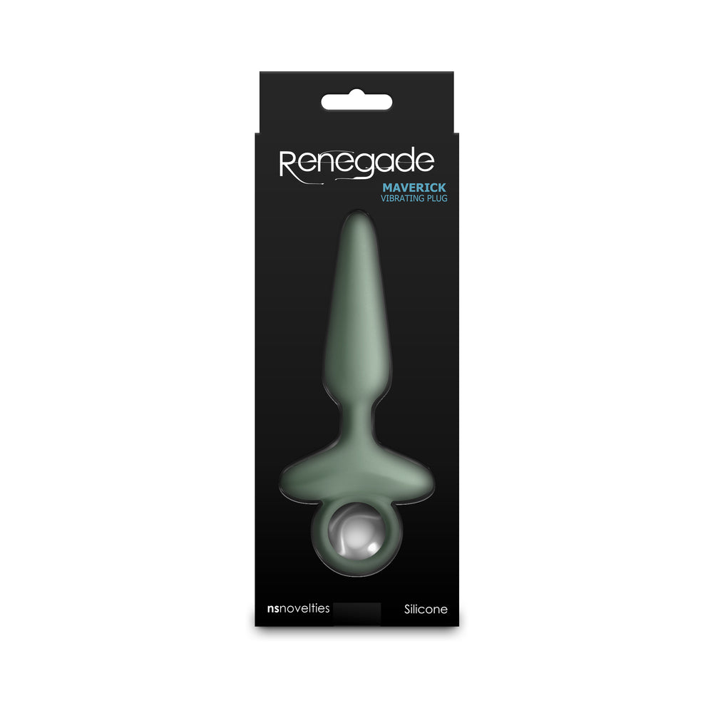 Renegade Maverick Vibrating Anal Plug - Sage