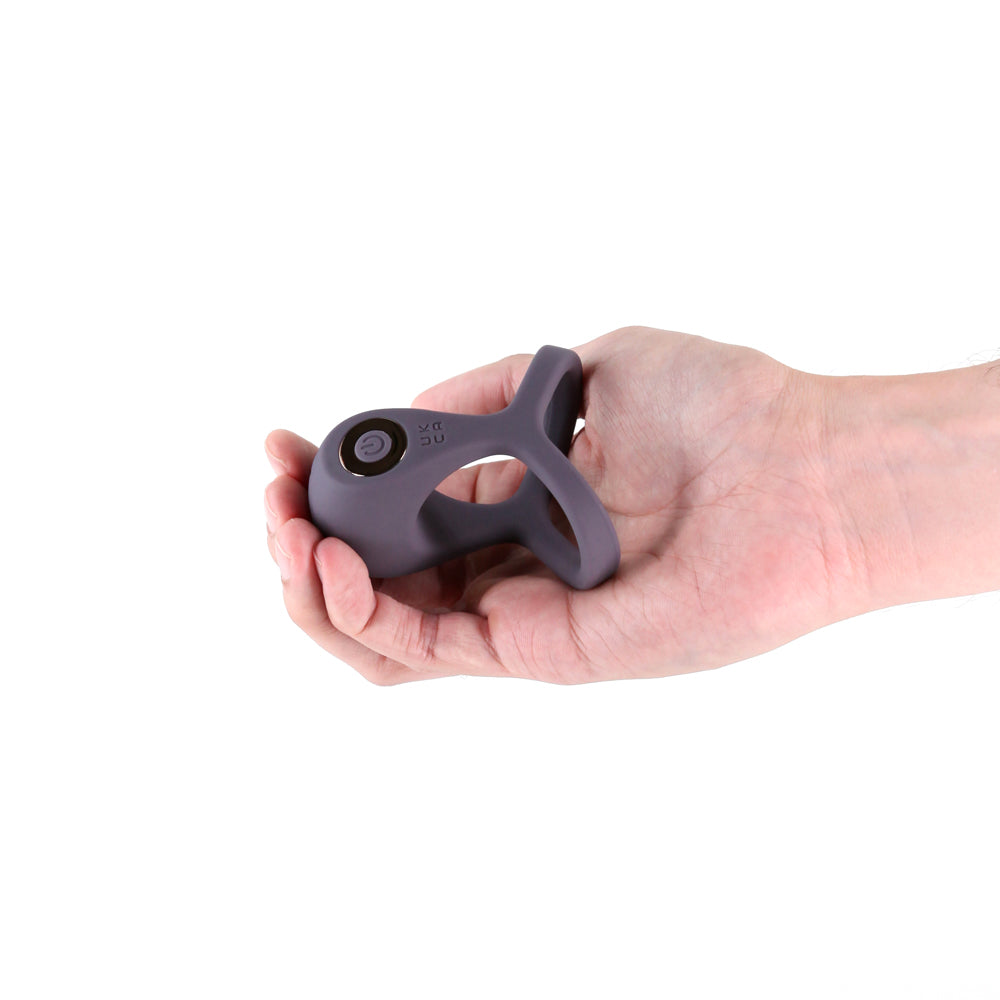 Renegade Valiant Vibrating Cock Ring - Gray