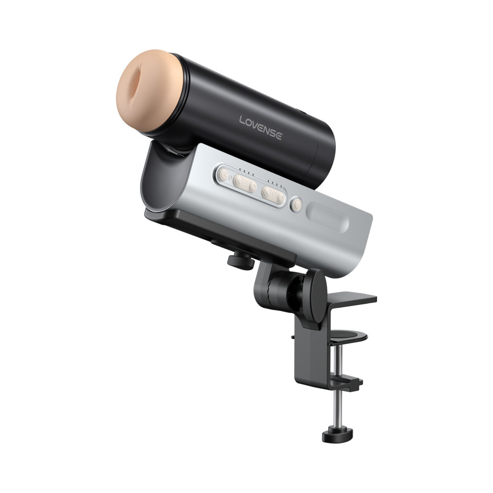Lovense Solace Pro Thrusting Masturbator - Black