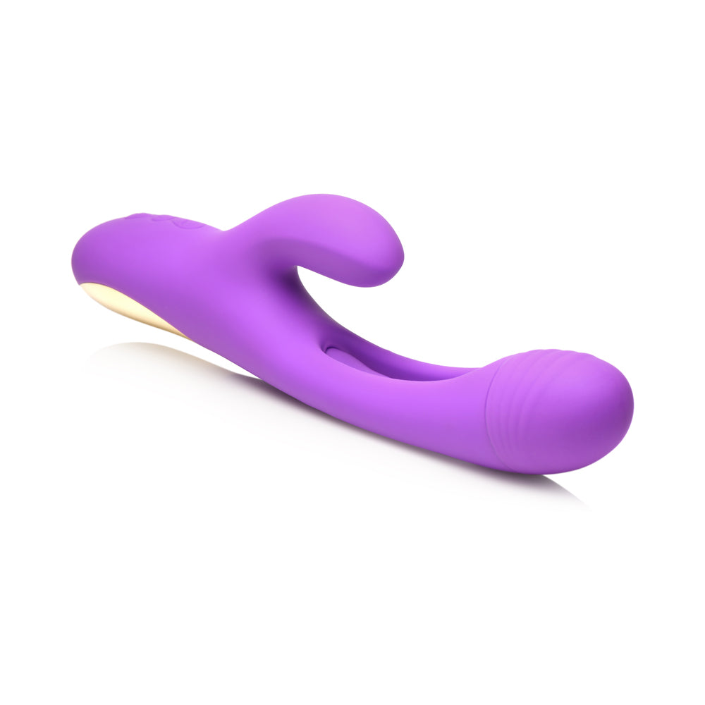 Inmi Tri-Flick Flicking Rabbit Vibrator - Purple