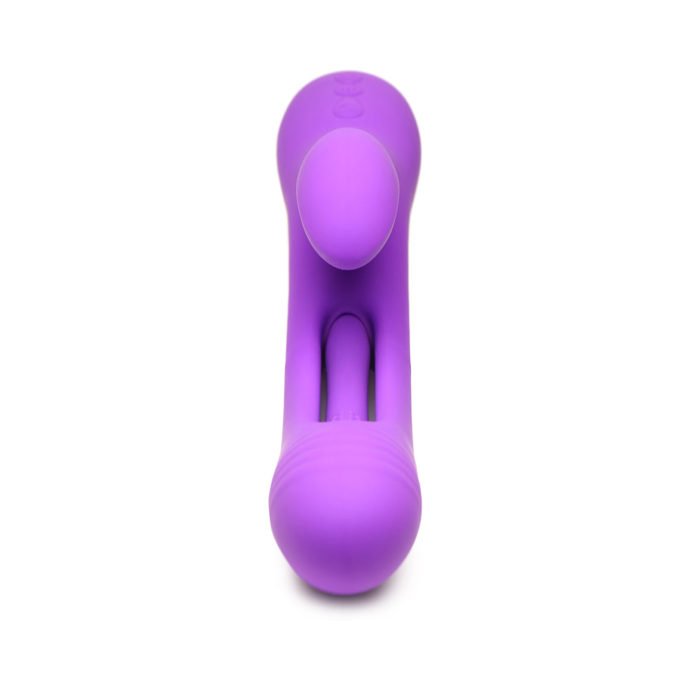 Inmi Tri-Flick Flicking Rabbit Vibrator - Purple