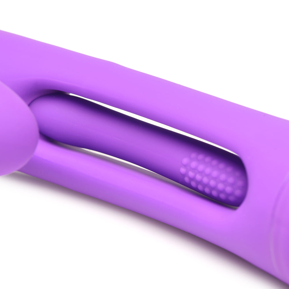 Inmi Tri-Flick Flicking Rabbit Vibrator - Purple