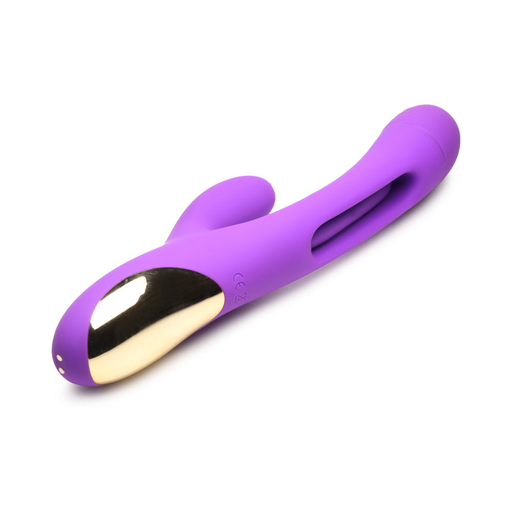 Inmi Tri-Flick Flicking Rabbit Vibrator - Purple