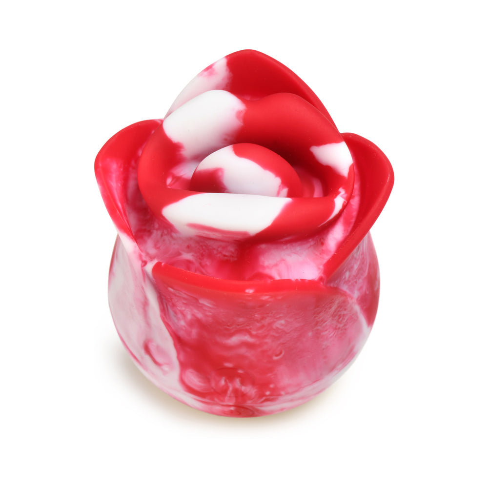 Lickgasm Sweet Kiss Kissing & Vibrating Clitoral Stimulator - Swirl