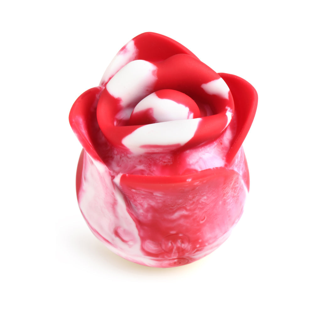 Lickgasm Sweet Kiss Kissing & Vibrating Clitoral Stimulator - Swirl