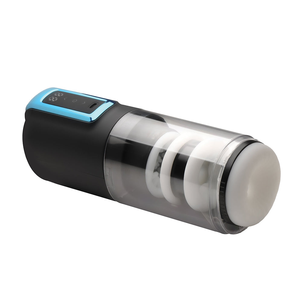 The Milker Roto-Stroke Thrusting & Rotating Masturbator - Black
