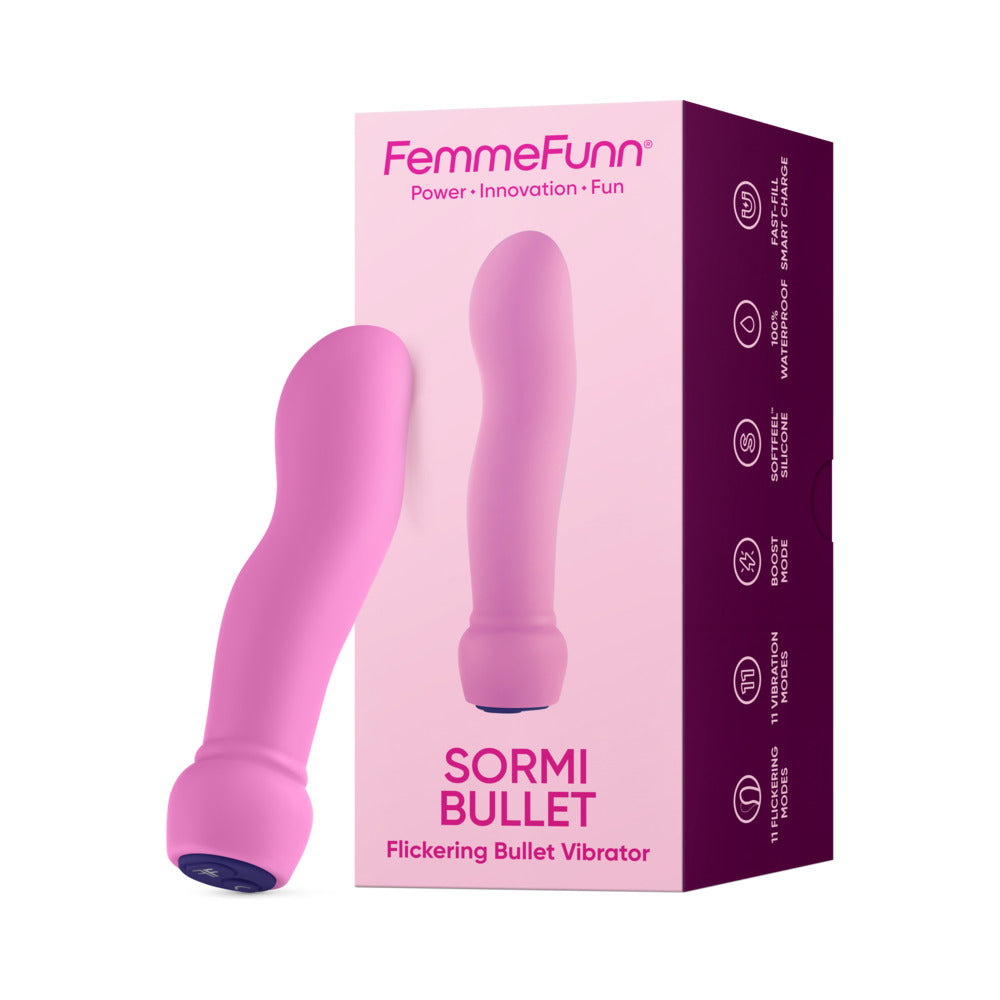 Femme Funn Sormi Fingerlike Bullet - Pink