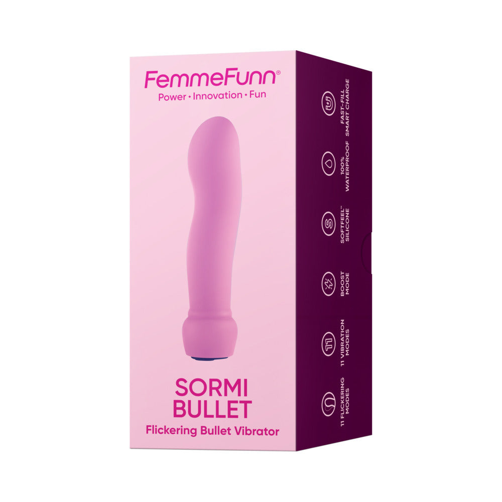 Femme Funn Sormi Fingerlike Bullet - Pink