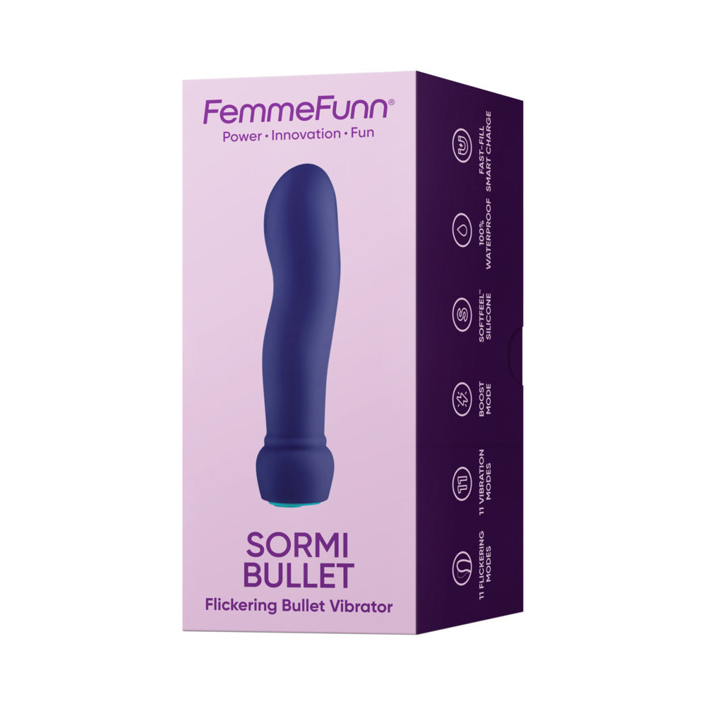 Femme Funn Sormi Fingerlike Bullet - Purple