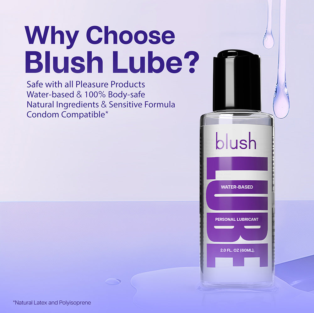 Blush Water Based Lube - 2 oz