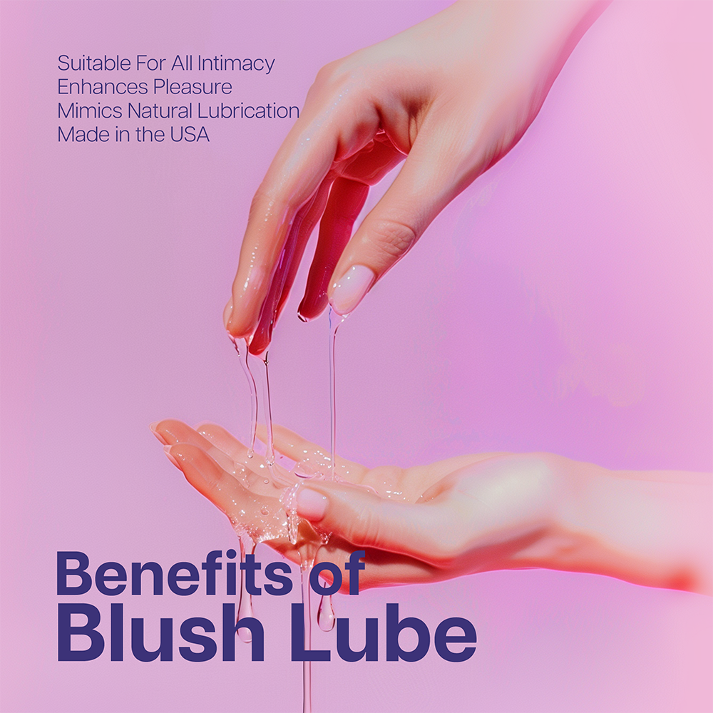 Blush Water Based Lube - 2 oz