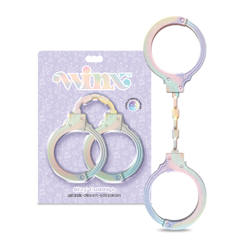 WINX Cozy Cuddles Silicone Handcuffs - Multi-Color