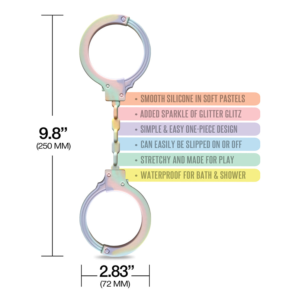 WINX Cozy Cuddles Silicone Handcuffs - Multi-Color