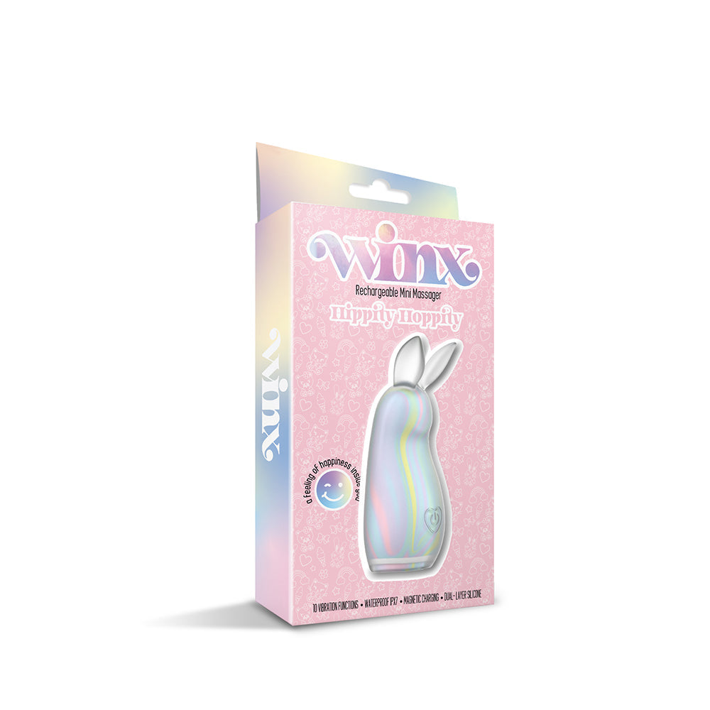 WINX Hippity Hoppity Squishy Silicone Vibrator - Multi-Color
