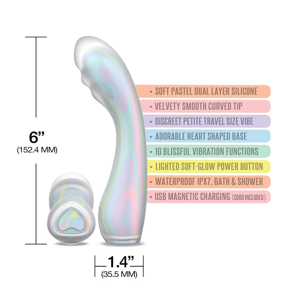 WINX Gee Whiz Squishy Silicone Vibrator - Multi-Color