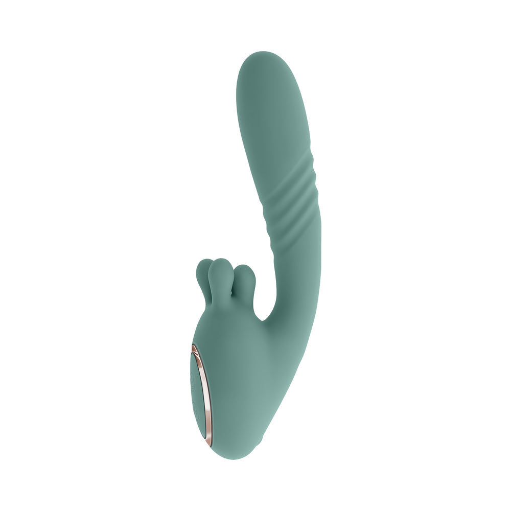 Evolved Thrust into Ecstasy Thrusting Rabbit Vibrator - Mint