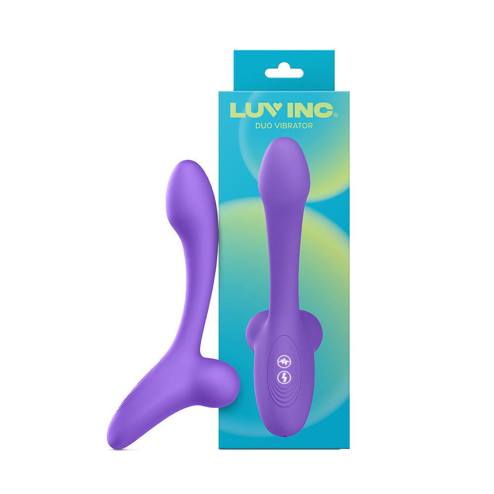 Luv Inc. Poseable Duo Vibrator - Purple