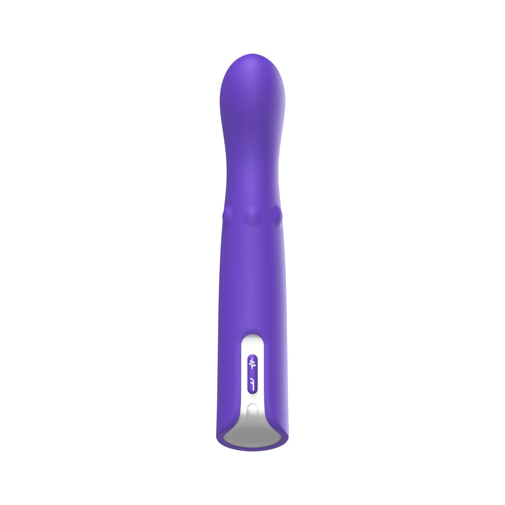 Luv Inc. G-Spot Vibrator w/Moving Beads - Purple