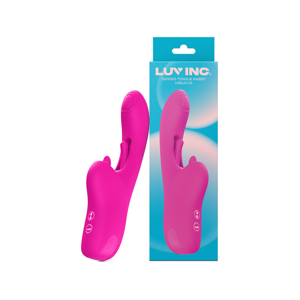 Luv Inc. Tapping Tongue Rabbit - Pink