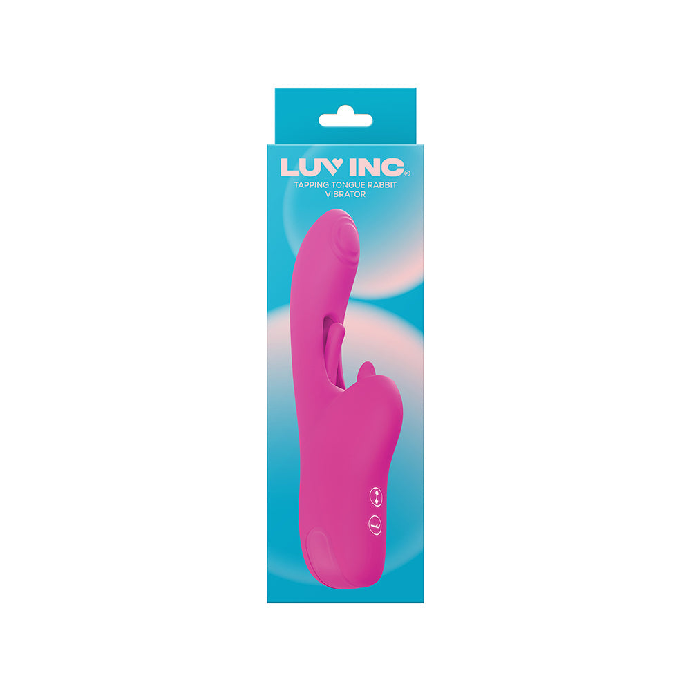 Luv Inc. Tapping Tongue Rabbit - Pink