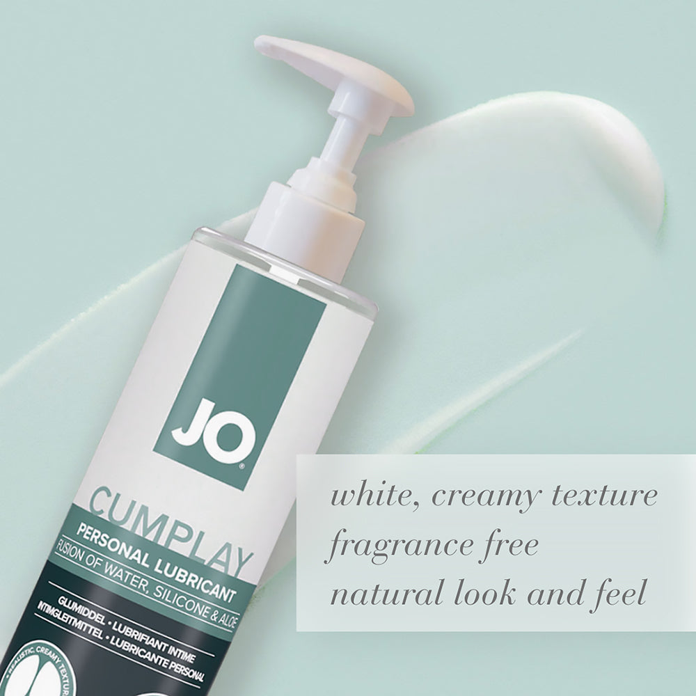 JO Cum Play - Fragrance Free Lubricant 8 oz