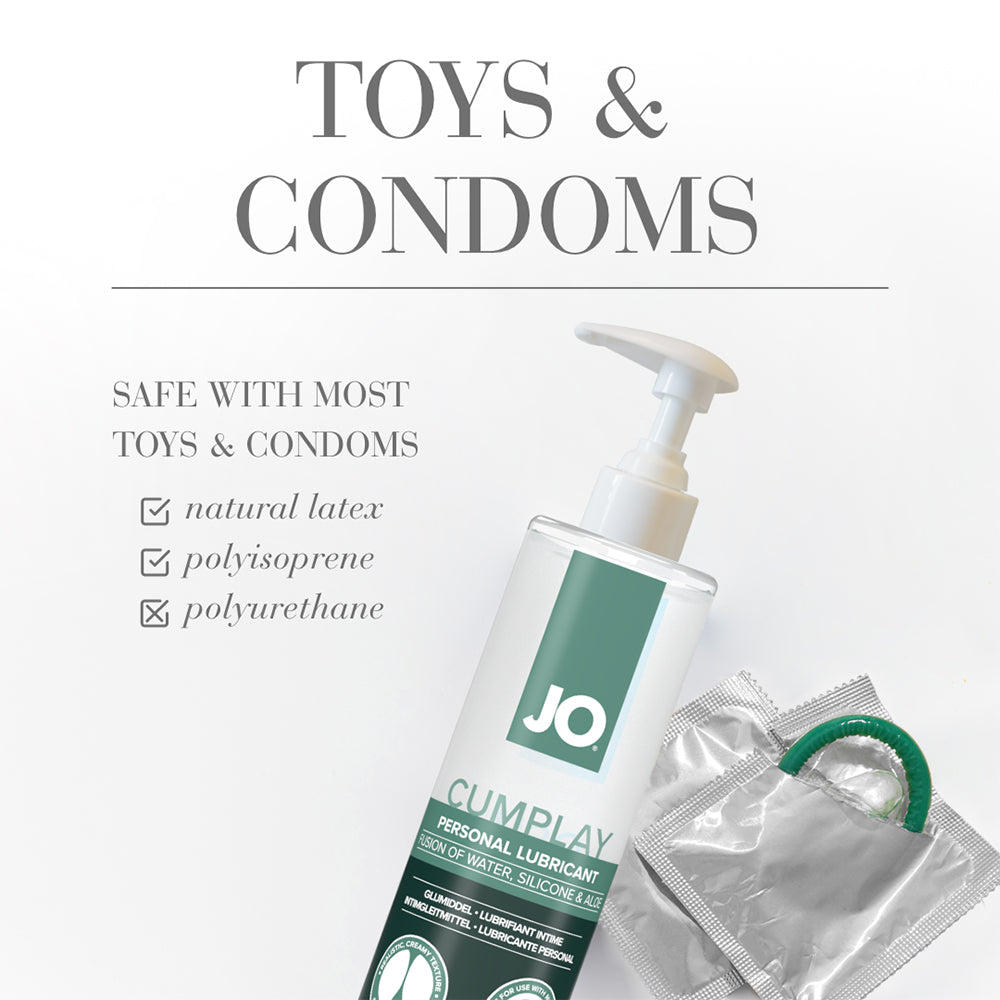 JO Cum Play - Fragrance Free Lubricant 8 oz
