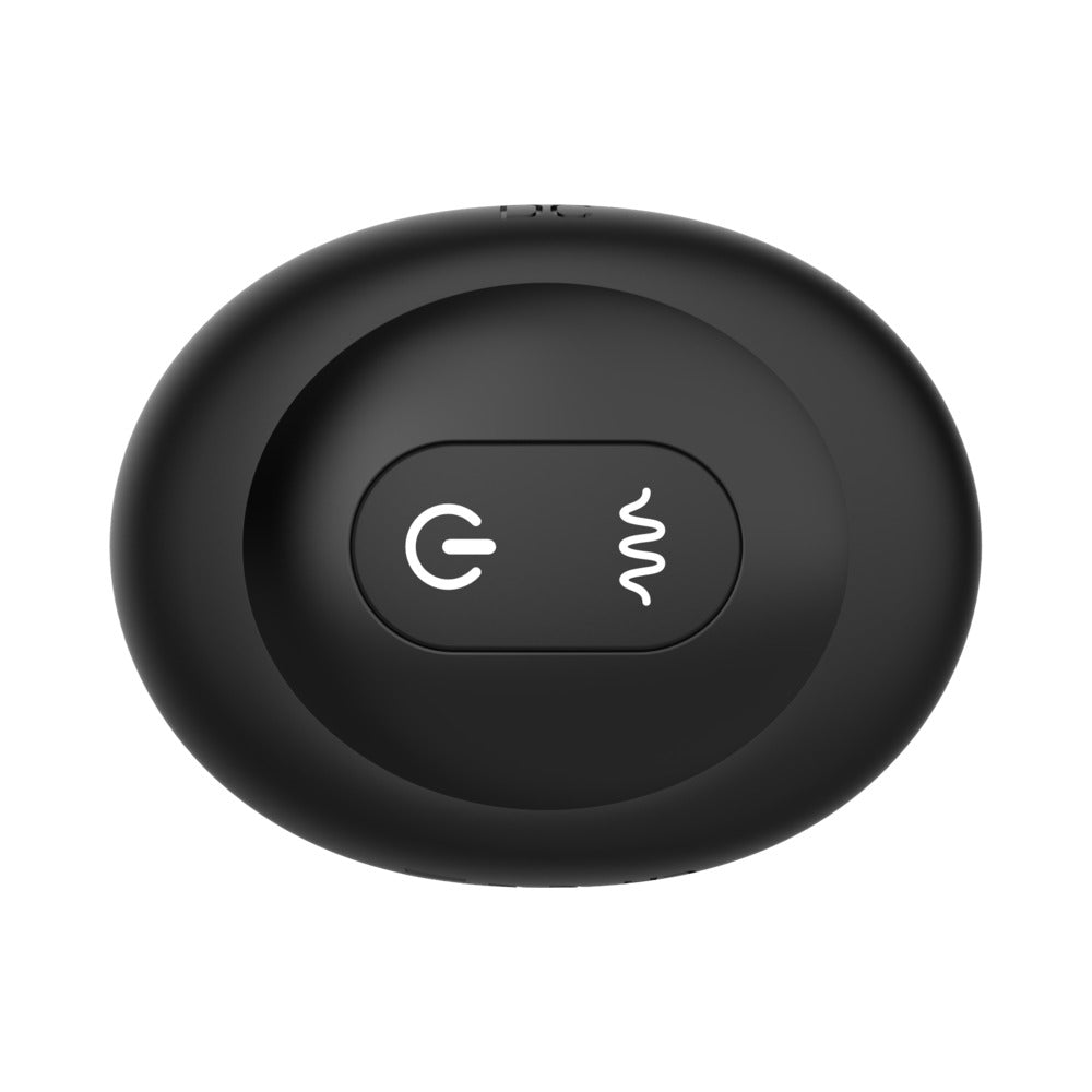 Nexus Tornado Rotating & Vibrating Large Butt Plug w/Remote - Black
