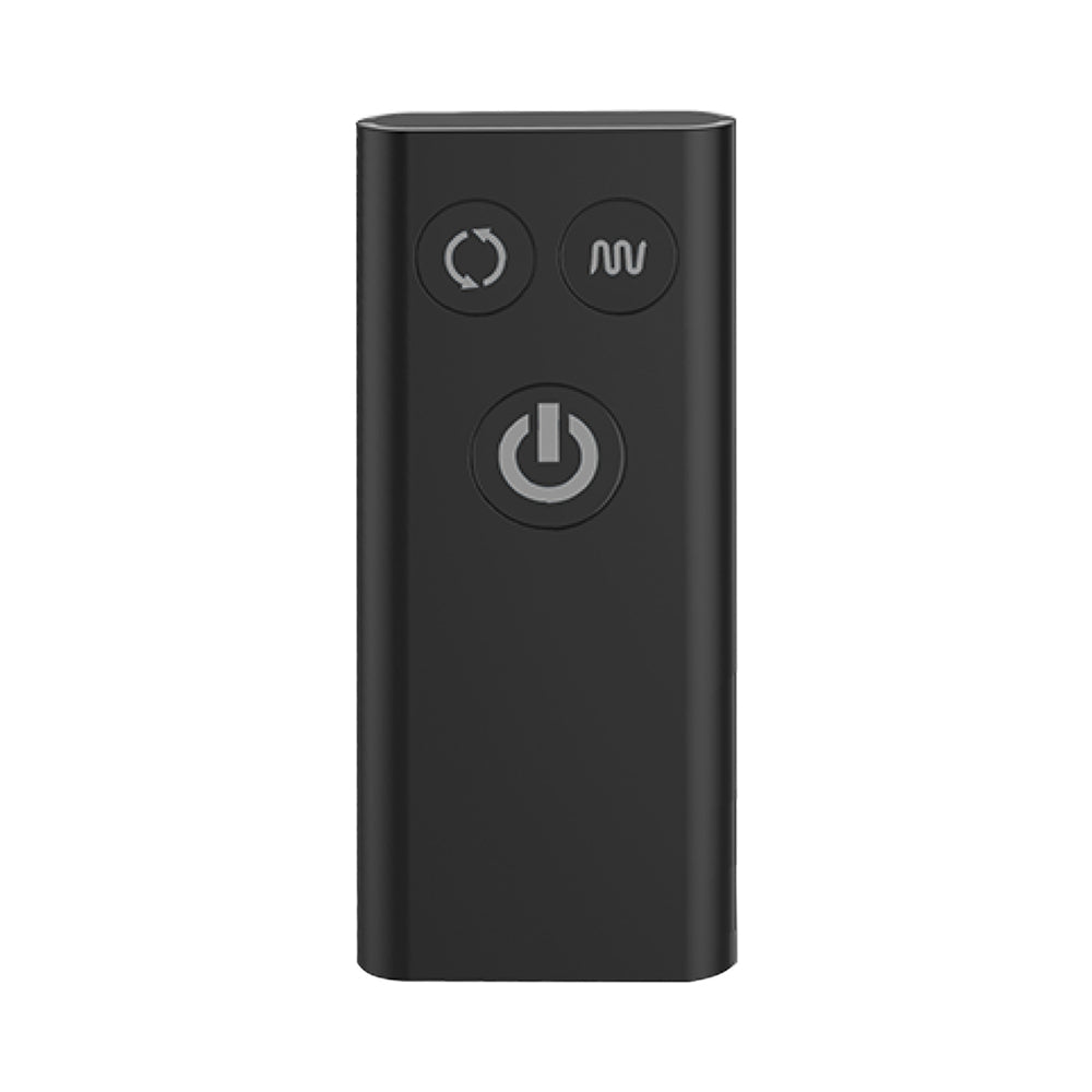 Nexus Tornado Rotating & Vibrating Large Butt Plug w/Remote - Black