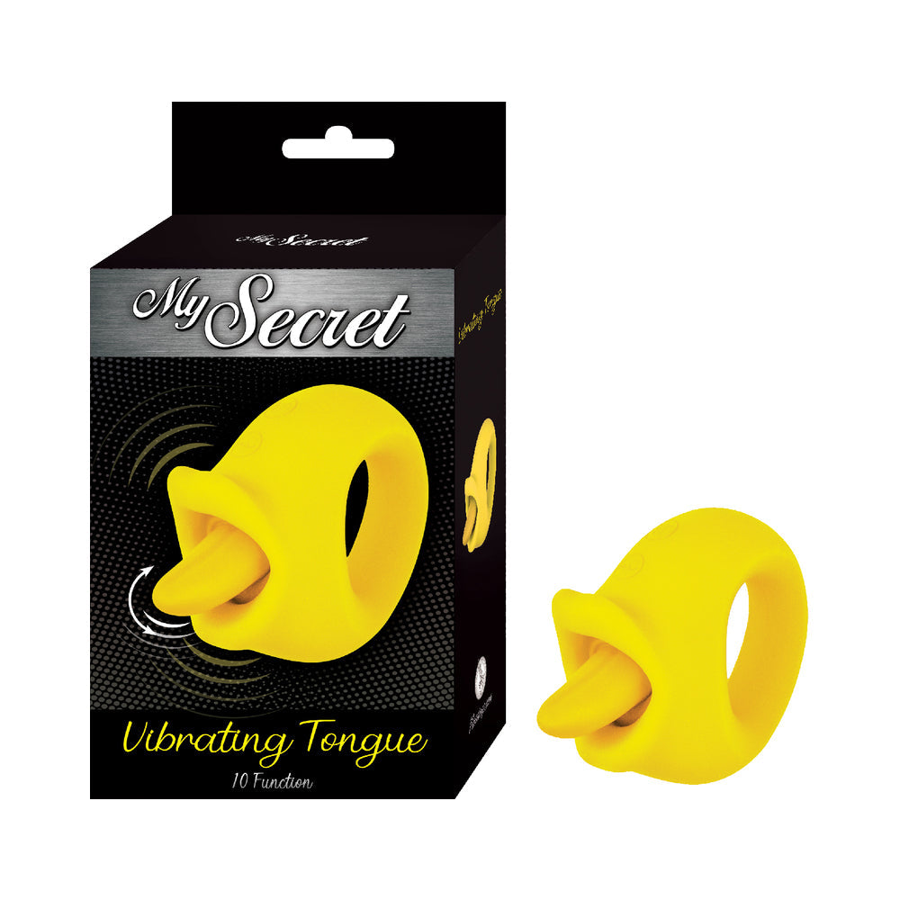 My Secret Vibrating Tongue-Yellow
