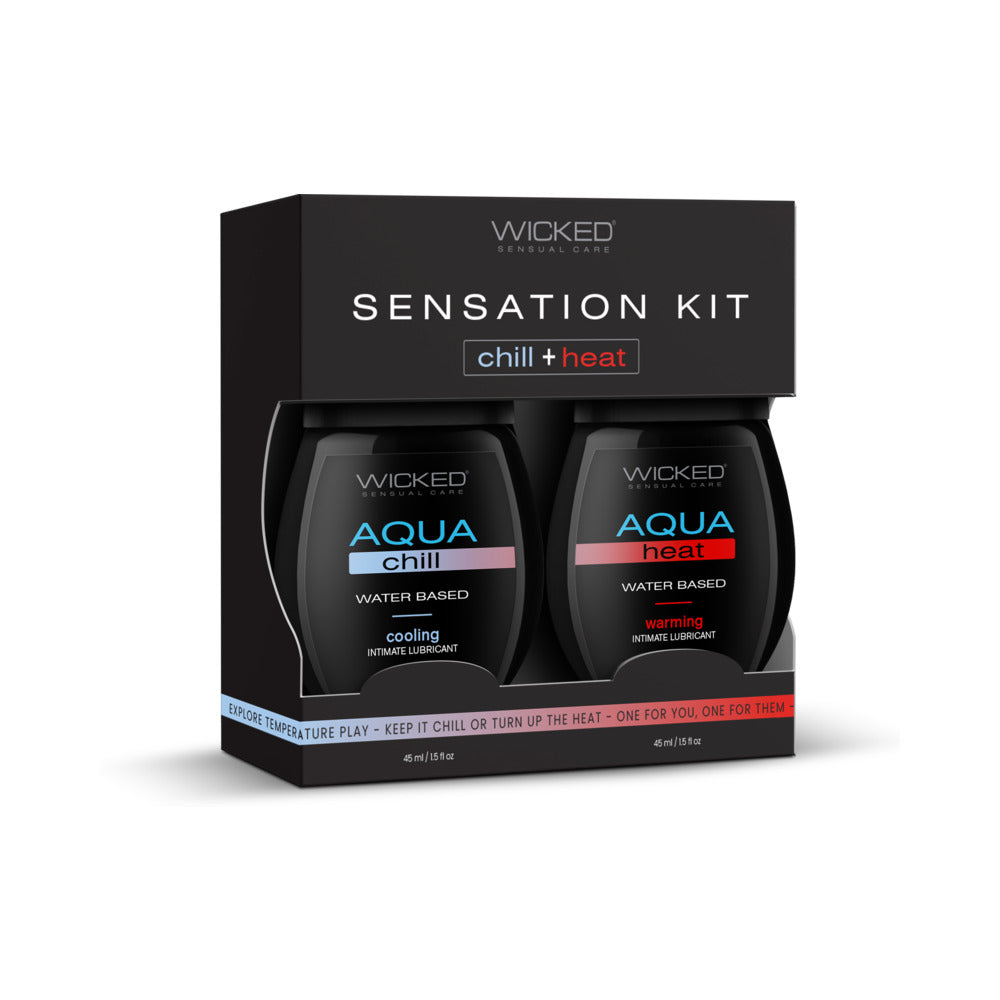 Wicked Sensual Care Sensations Kit Chill + Heat 2pk